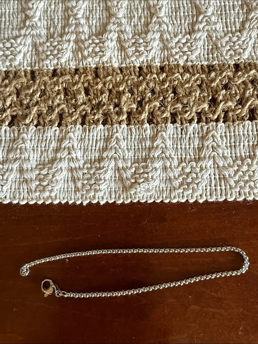 Silver Rope Chain Bracelet - Elegant Women’s Jewelry